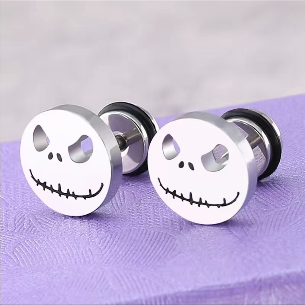 Nightmare before Christmas Jack Skeleton Earrings